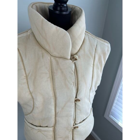 NWOT Free People Roll With Us Puffer Vest Ivory-Small - Picture 3 of 8